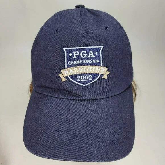Hazeltine PGA Championship 2002 Fitted Size 7 1/8 Golf Hat Cap Blue 4Head - Picture 2 of 9